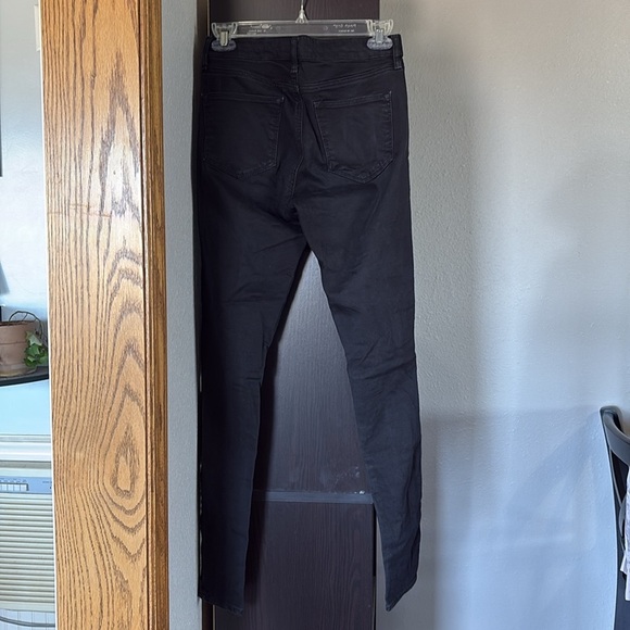 Topshop MOTO Women’s Size 28 (6) Distressed Black Jeans - Picture 2 of 6